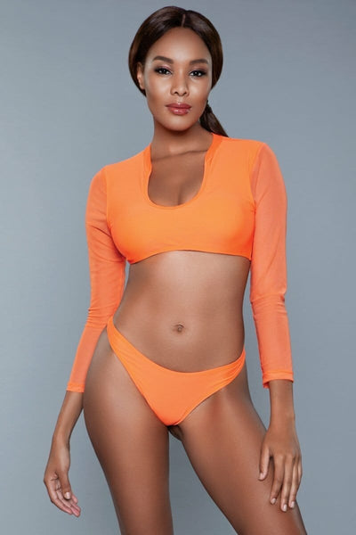 Geovan Cardi Bikini Set (Orange)